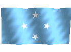 Анимированный флаг Микронезии