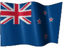 Анимированный флаг Новой Зеландии