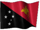 Анимированный флаг Папуа-Новая Гвинея