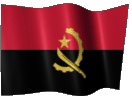 Анимированный флаг Анголы