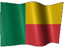 Анимированный флаг Бенина