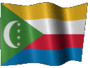Анимированный флаг Коморы