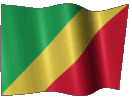 Анимированный флаг Республики Конго