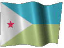 анимированный флаг Джибути