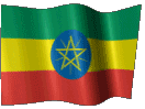 Анимированный флаг Эфиопии