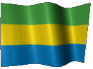 анимированный флаг Габона
