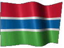 Анимированный флаг Гамбии
