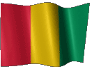Анимированный флаг Гвинея