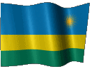 Анимированный флаг Руанды