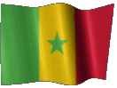 Анимированный флаг Сенегала