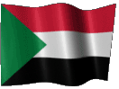 Анимированный флаг Судана