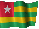 Анимированный флаг Того