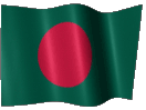 анимированный флаг Бангладеша