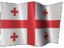 Анимированный флаг Грузии