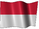 Анимированный флаг Индонезии