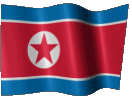 Анимированный флаг Кореи