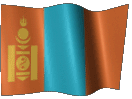 Анимированный флаг Монголии