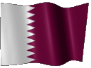 Анимированный флаг Катара