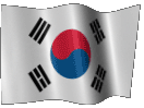 Анимированный флаг Южной Кореи
