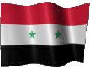 Анимированный флаг Сирии