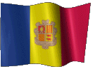 анимированный флаг Андорры