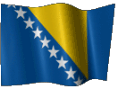 Анимированный флаг Боснии