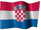 Анимированный флаг Хорватии