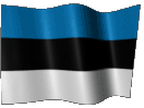Анимированный флаг Эстонии