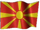 Анимированный флаг Македонии
