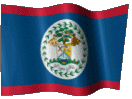 Анимированный флаг Белиза