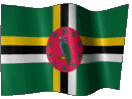 Анимированный флаг Содружества Доминики