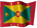 Анимированный флаг Гренады