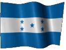 Анимированный флаг Гондураса