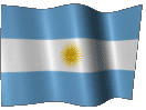 Анимированный флаг Аргентины