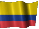 анимированный флаг Колумбии