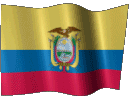 Анимированный флаг Эквадора