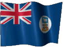 Анимированный флаг Фолклендских островов